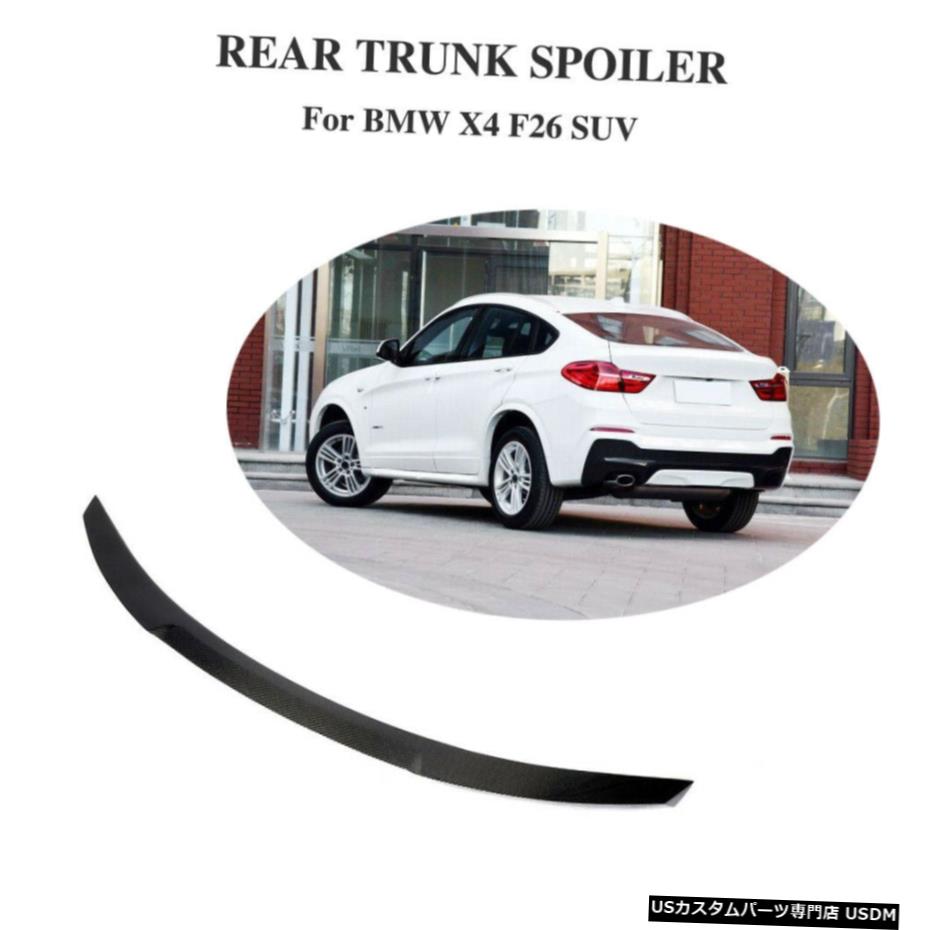 エアロパーツ BMW X4 F26リアトランクスポイラーブートウィング炭素繊維工場14-17工場用 For BMW X4 F26 Rear Trunk Spoiler Boot Wing Carbon Fiber Factory 14-17 Factory 【並行輸入品】｜カスタムパーツ WORLD倉庫