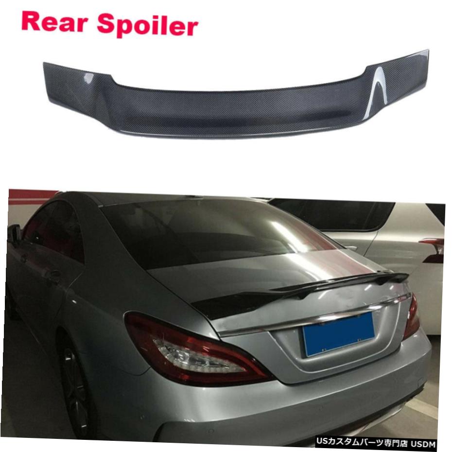 エアロパーツ ベンツCLSクラスW218 CLS63 AMGのためのカーボンファイバーリアトランクスポイラーウイングフィット12-17 Carbon Fiber Rear Trunk Spoiler Wing Fit for Benz CLS-Class W218 CLS63 AMG 12-17 【並行輸入品】|カスタムパーツ WORLD倉庫