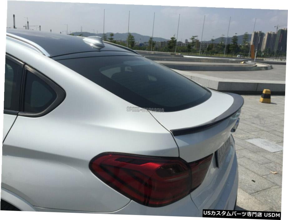 エアロパーツ BMW X4 F26カーボンファイバーリアトランクスポイラーDucktail Highkickテールウイング用15-16 For BMW X4 F26 Carbon Fiber Rear Trunk Ducktail Spoiler Highkick Tail Wing 15-16 【並行輸入品】
