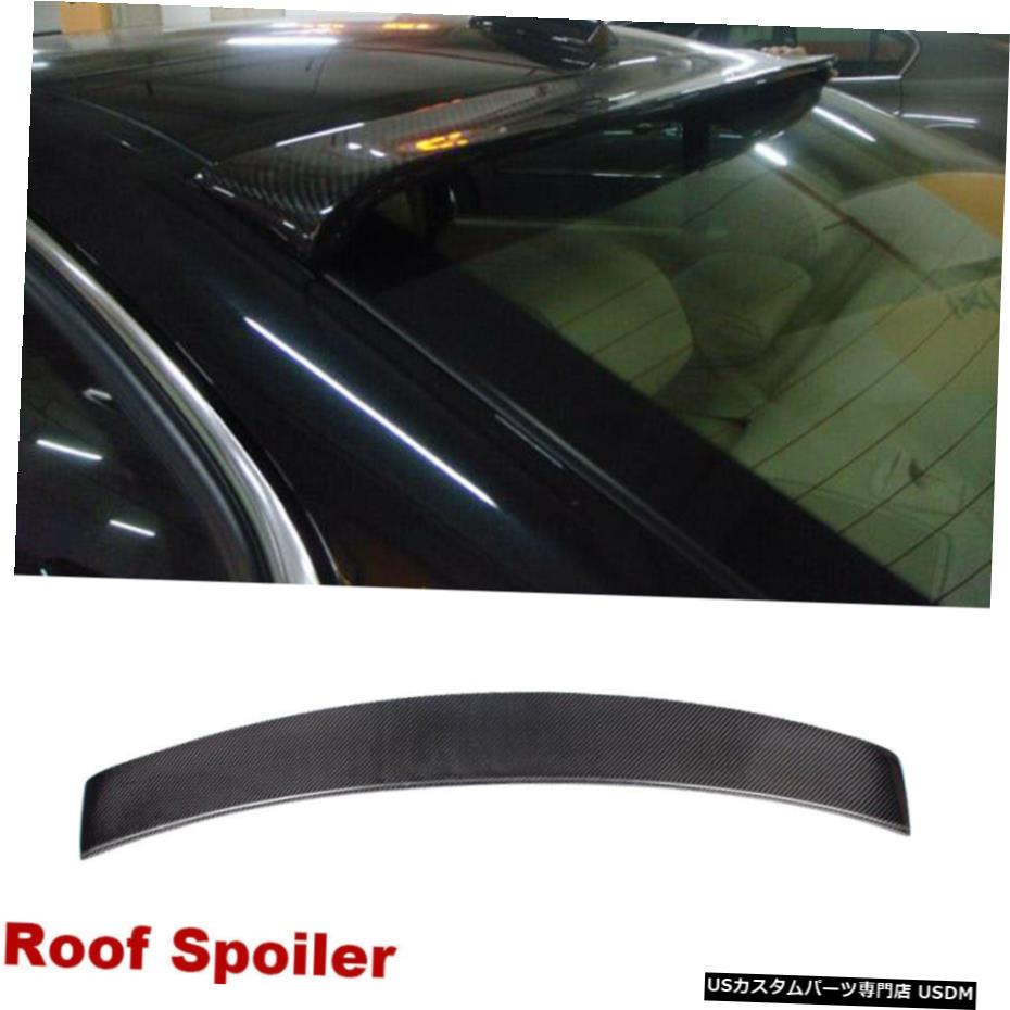 エアロパーツ リアスポイラーウィンドウ屋根ウイングフィット感のためのBMW E90 328i 330の335i M3カーボンファイバー Rear Spoiler Window Roof Wing Fit For BMW E90 328i 330 335i M3 Carbon Fiber 【並行輸入品】