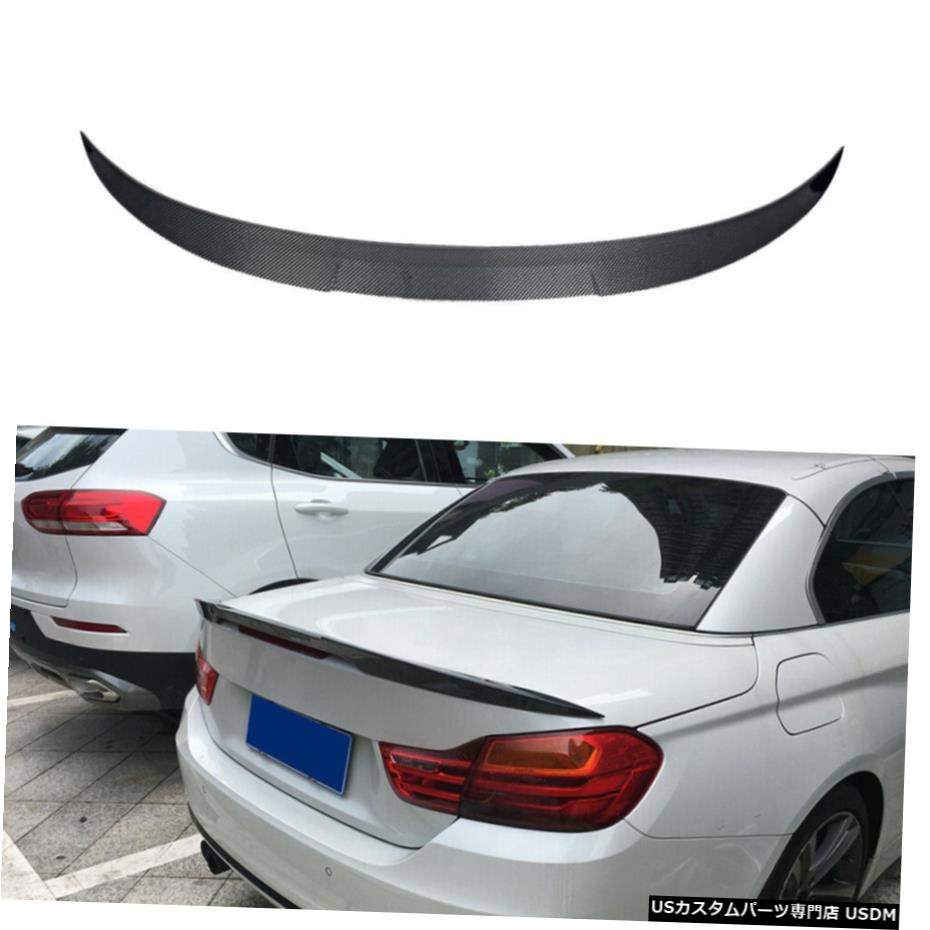 エアロパーツ カーボンファイバーリアトランクウィングブーツスポイラーリップのためにBMW F33 428i 420I F83 M4 14-19 Carbon Fiber Rear Trunk Wing Boot Spoiler Lip For BMW F33 428i 420i F83 M4 14-19 【並行輸入品】|カスタムパーツ WORLD倉庫