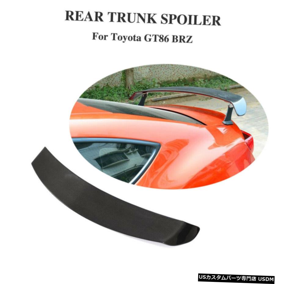 エアロパーツ レーシングリアトランクスポイラーウイングフィット感のためのトヨタGT86スバルBRZベースクーペ13-20 Racing Rear Trunk Spoiler Wing Fit For Toyota GT86 Subaru BRZ Base Coupe 13-20 【並行輸入品】|カスタムパーツ WORLD倉庫
