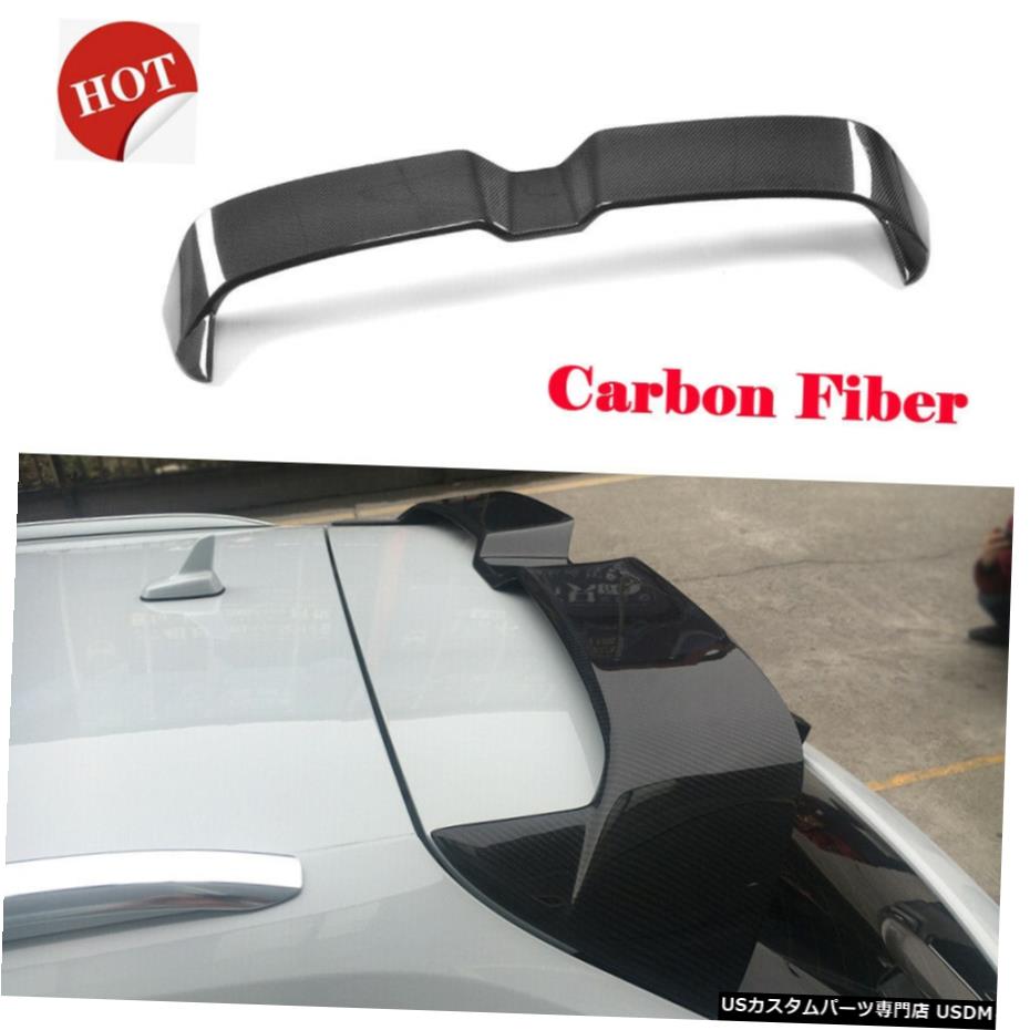 エアロパーツ リアルーフウイングスポイラーのためにアウディA3 RS3 SLINEハッチバック4D 14-18カーボンファイバー Rear Roof Wing Spoiler For Audi A3 RS3 Sline Hatchback 4D 14-18 Carbon Fiber 【並行輸入品】
