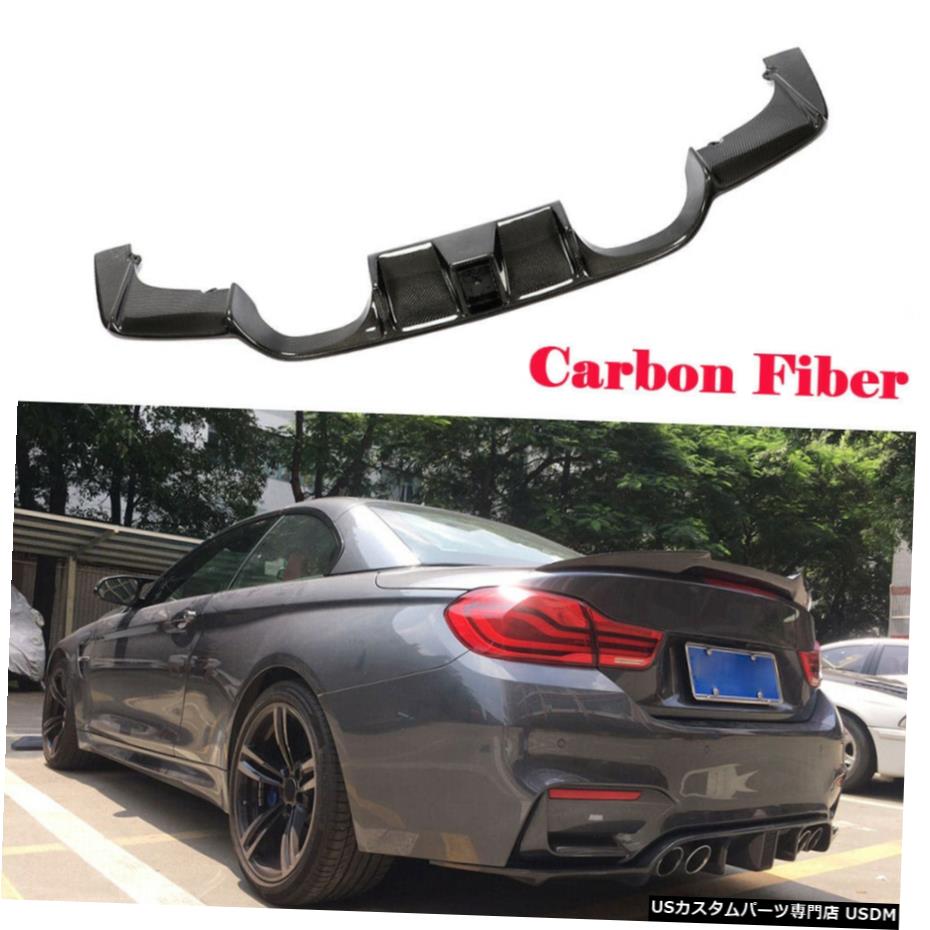 エアロパーツ カーボンリアバンパーDiffsuerボディキットW / LEDのBMW F80 M3 F82 F83 M4 15-19 Carbon Rear Bumper Diffsuer Body Kit W/ Led For BMW F80 M3 F82 F83 M4 15-19 【並行輸入品】