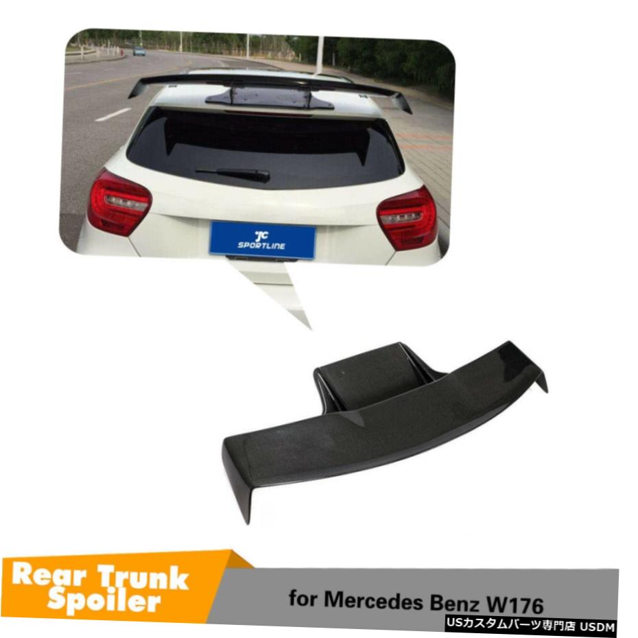 エアロパーツ リアルーフスポイラースポーツウイングについてはベンツW176 A180 A200 A45AMG 13-18カーボンファイバー Rear Roof Spoiler Sport Wing For Benz W176 A180 A200 A45AMG 13-18 Carbon Fiber 【並行輸入品】