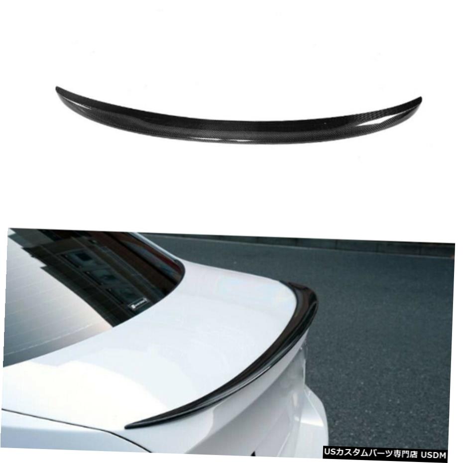 エアロパーツ リアトランクトランクリッドスポイラーのためにBMW 3シリーズE90 325I 328i M3 5月12日カーボンファイバー Rear Trunk Boot Lid Spoiler For BMW 3 Series E90 325i 328i M3 05-12 Carbon Fiber 【並行輸入品】