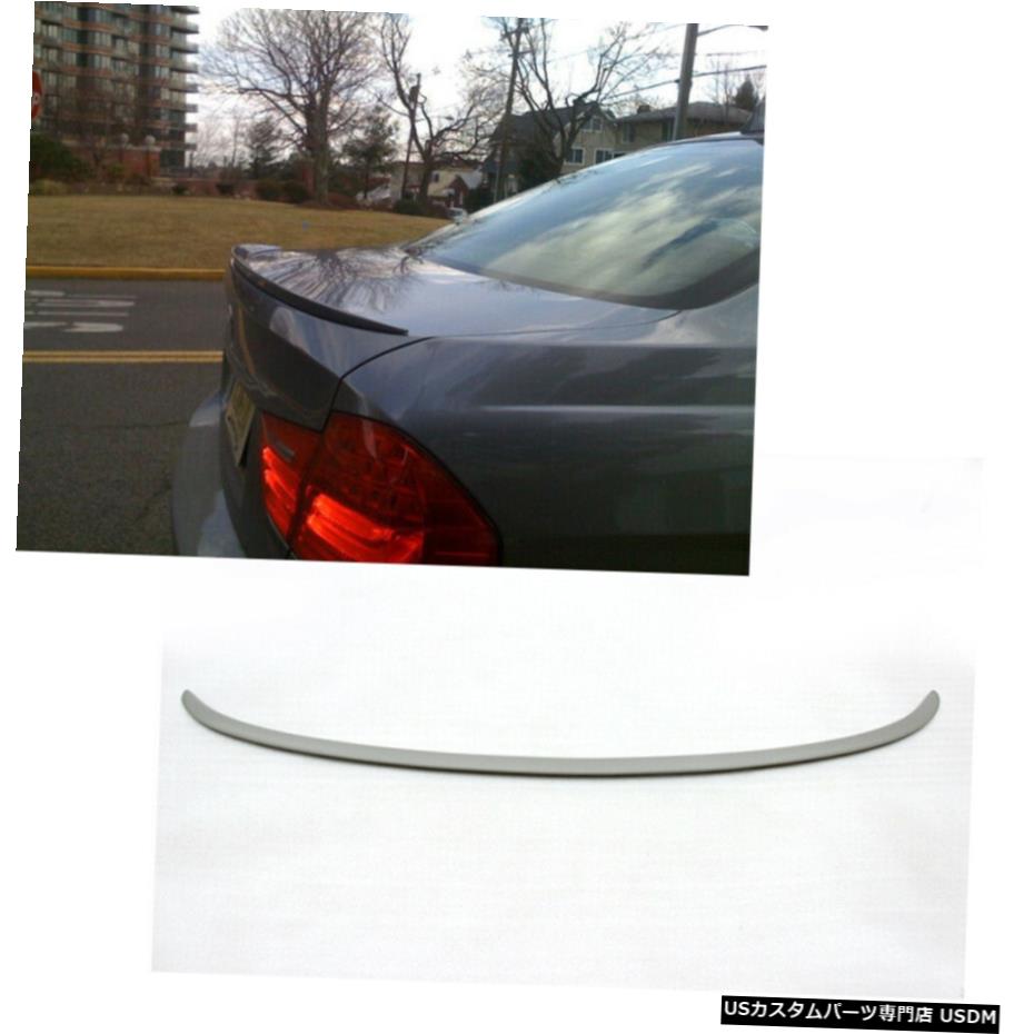 エアロパーツ BMW 3シリーズE90セダン05-11未塗装PU工場用リアスポイラーウイングブーツ Rear Boot Spoiler Wing for BMW 3 Series E90 Sedan 05-11 Unpainted PU Factory 【並行輸入品】｜カスタムパーツ WORLD倉庫