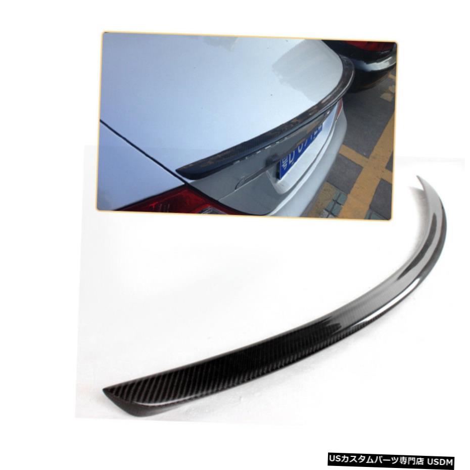 エアロパーツ メルセデス・ベンツCLSクラスW219用カーボンファイバーリアスポイラーウイングブーツフィット04-10 Carbon Fiber Rear Boot Spoiler Wing Fit for Mercedes Benz CLS Class W219 04-10 【並行輸入品】