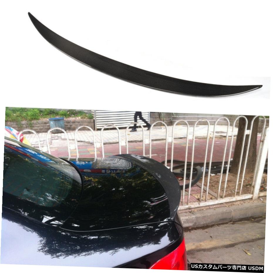 エアロパーツ カーボンファイバーリアトランクスポイラーブートウイング用BMW 1Series E82M 1M 2011UP Carbon Fiber Rear Trunk Spoiler Boot Wing For BMW 1Series E82M 1M 2011UP 【並行輸入品】