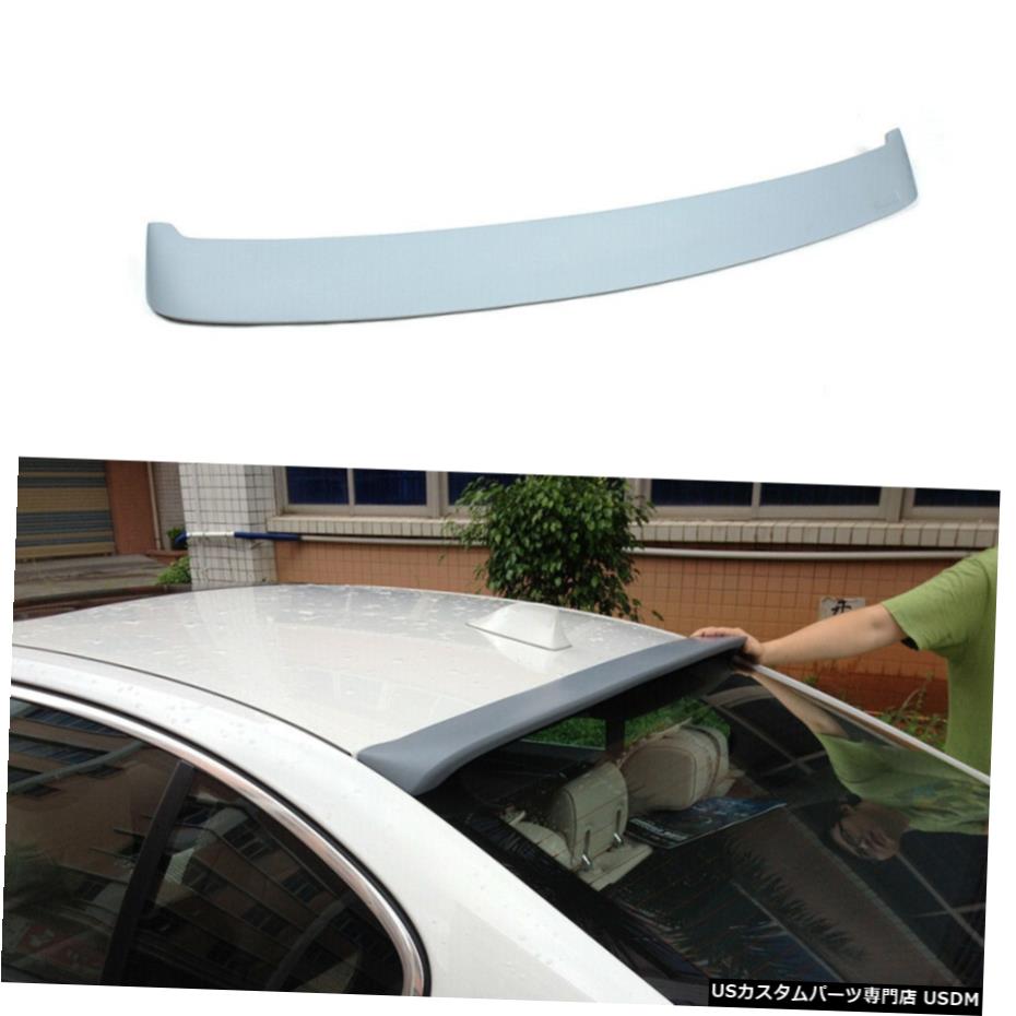 エアロパーツ BMW 5シリーズF10 528i 535i 550i用FRPリアルーフスポイラーウィンドウウィングフィット10-13 FRP Rear Roof Spoiler Window Wing Fit for BMW 5 Series F10 528i 535i 550i 10-13 【並行輸入品】
