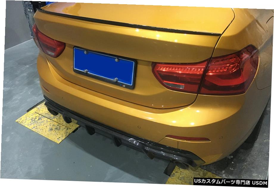 エアロ一部 炭素バルカナイズドファイバーーリアバンパーディフューザーリップスポイラーの悧巧にbmw 1seriesセダン16年歯から17年 Carbon Fiber Rear Bumper Diffuser Lip Spoiler For Bmw 1series Sedan 16 17 Filamentosmexicanos Com Mx