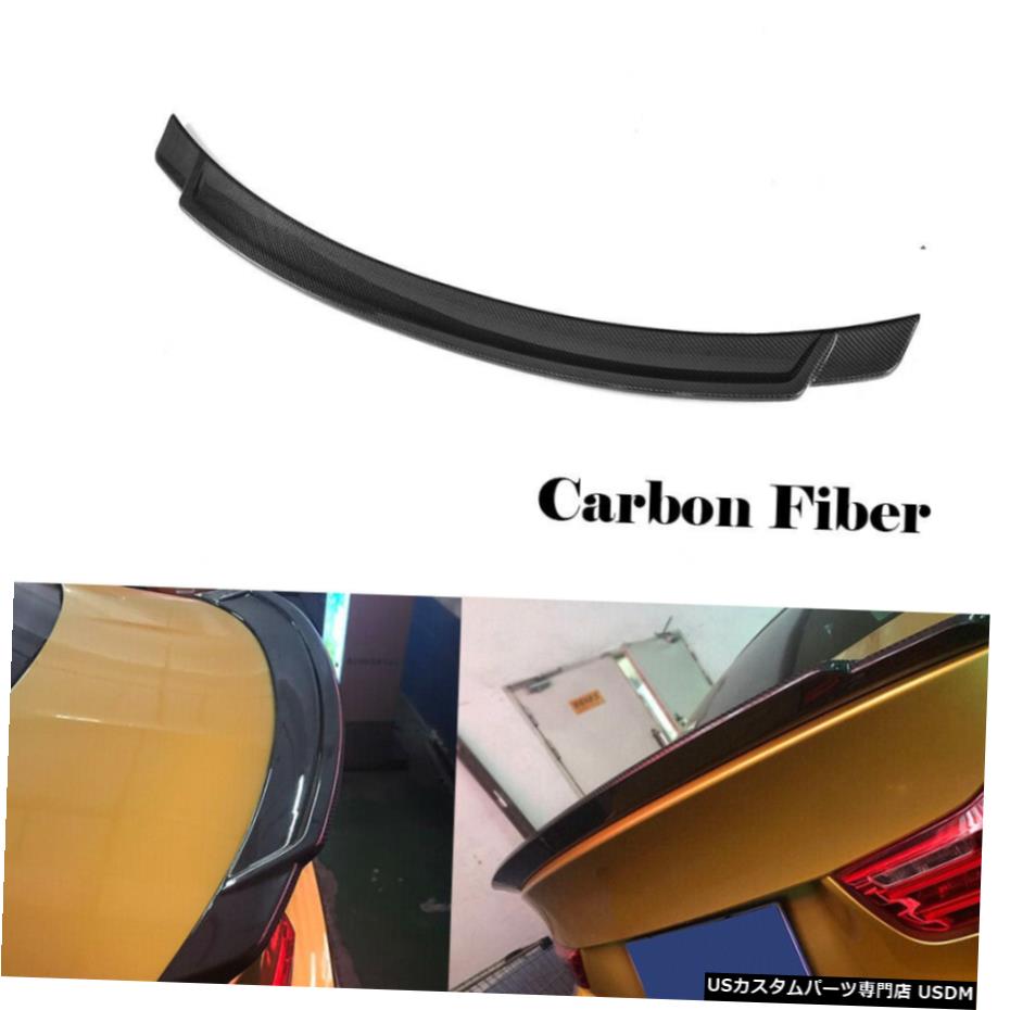 エアロパーツ カーボンファイバーリアトランクリッドスポイラーウイング修理のためにBMW F82 M4クーペ2014年から2017年 Carbon Fiber Rear Trunk Lid Spoiler Wing Refit For BMW F82 M4 Coupe 2014-2017 【並行輸入品】