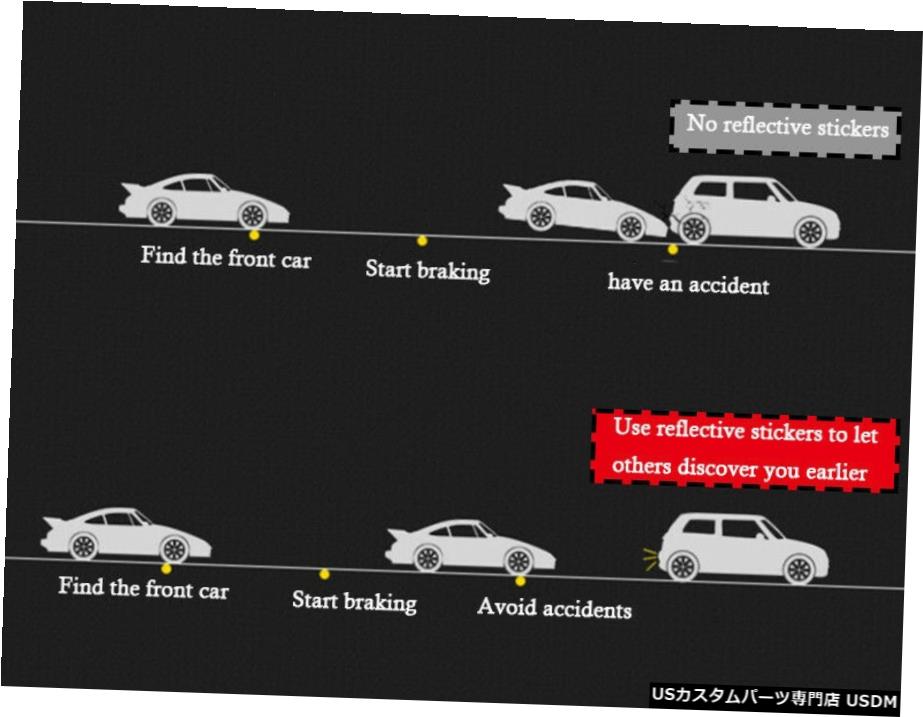 エアロパーツ 車のドアを開きステッカー反射テープの安全警告ステッカーユニバーサル工場 Car Door Open Sticker Reflective Tape Safety Warning Decal Universal Factory Centralelectricals Com