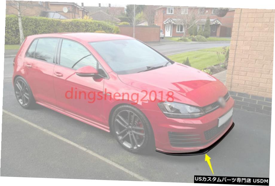 エアロ部 カーボンフロントバンパー最低心くばり含むにフォルクスワーゲンゴルフ7 Gtiモデルa 12老いらくから15年 Carbon Front Bumper Lower Guard Cover For Volkswagen Golf 7 Gti Type A 12 15 Chohanestate Com