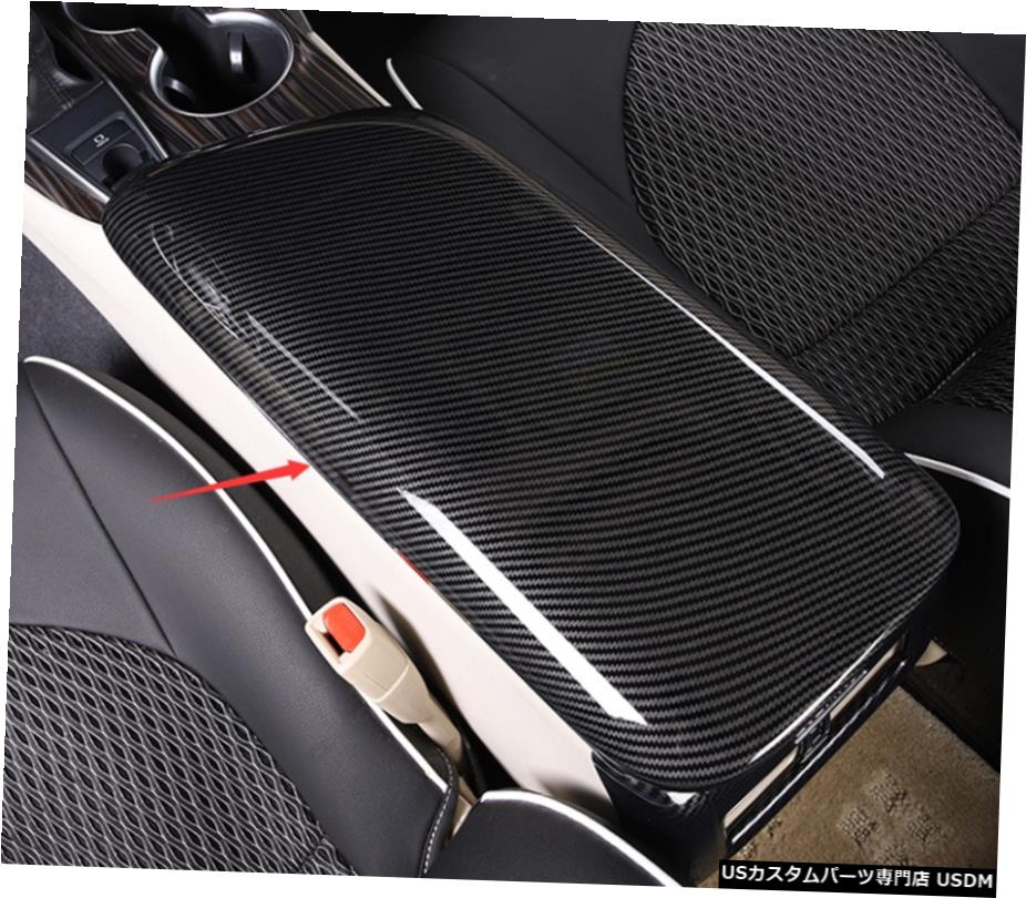 エアロパーツ カーボンファイバースタイルインテリアアームレストボックス装飾パネルのトヨタカムリ18-20 Carbon fiber style Interior Armrest Box Decorative Panel For Toyota Camry 18-20 【並行輸入品】