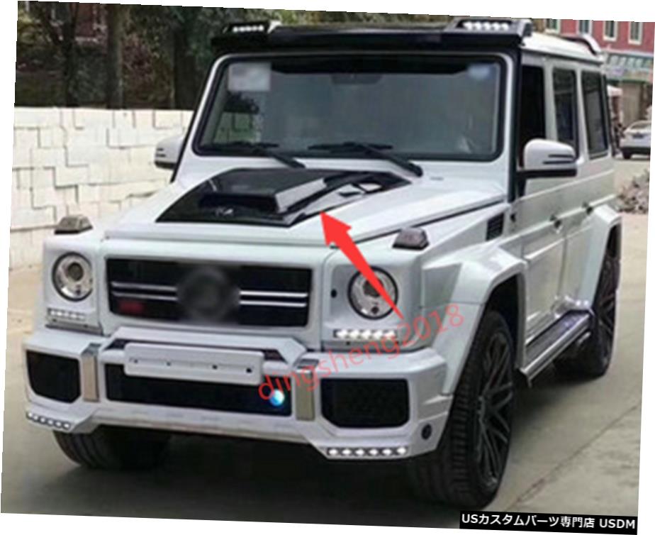 エアロパーツ メルセデス・ベンツG W463 BRSのためにカーボンファイバーフロントフードボンネットフードBodykits Carbon Fiber Front Hood Bonnet Hoods Bodykits For Mercedes Benz G W463 BRS 【並行輸入品】