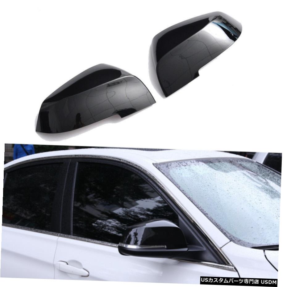 エアロパーツ ABSブラックSideMirrorカバーキャップのためにBMW F20 F22 F23 F30 F31 F32 F33 F36 F87 M2のX1 ABS Black SideMirror Cover Cap For BMW F20 F22 F23 F30 F31 F32 F33 F36 F87 M2 X1 【並行輸入品】