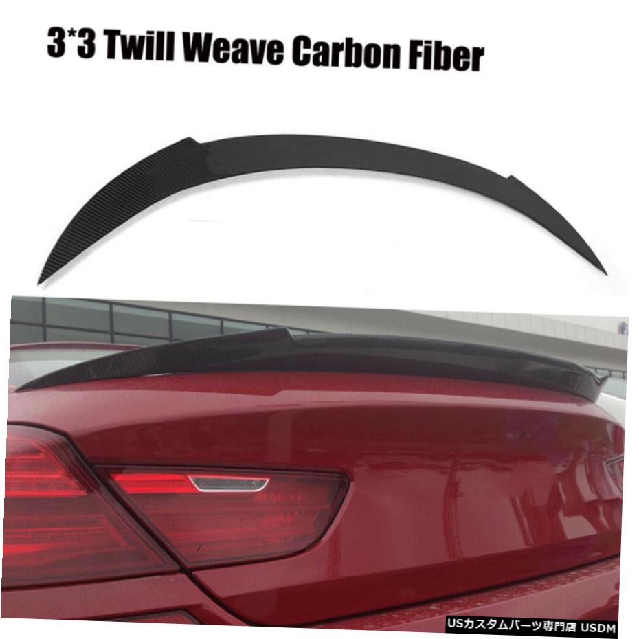 エアロパーツ BMW 6Series M6 F06 640I 650iのグランCoupe13-16用カーボンファイバーリアトランクスポイラー Carbon Fiber Rear Trunk Spoiler for BMW 6Series M6 F06 640i 650i Gran Coupe13-16 【並行輸入品】