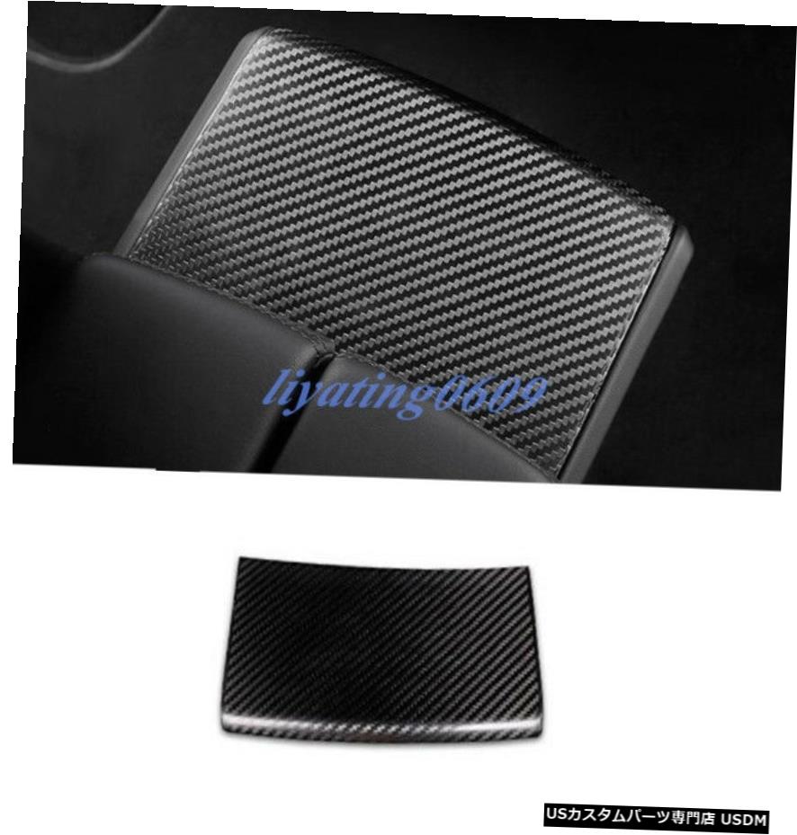 エアロパーツ カーボンファイバーリアエアアウトレットインテリアパネルカバーのトリムのためにテスラモデルX S 16-18 Carbon Fiber Rear Air Outlet Decor Panel Cover Trim For Tesla Model X S 16-18 【並行輸入品】 62,497円