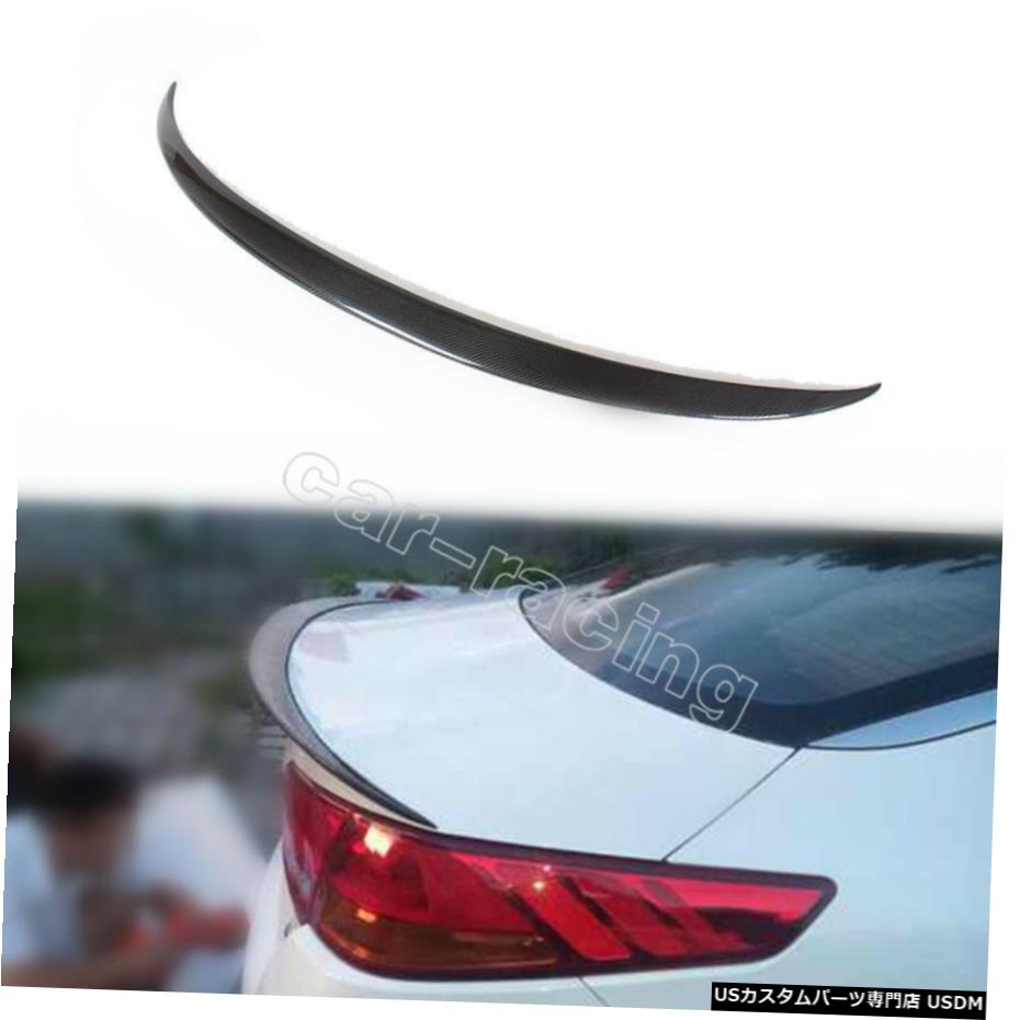 エアロパーツ KIA K5オプティマ13-15炭素繊維用リアトランクスポイラーブートウイング工場フィット Rear Trunk Boot Spoiler Wing Factory Fit for KIA K5 Optima 13-15 Carbon Fiber 【並行輸入品】