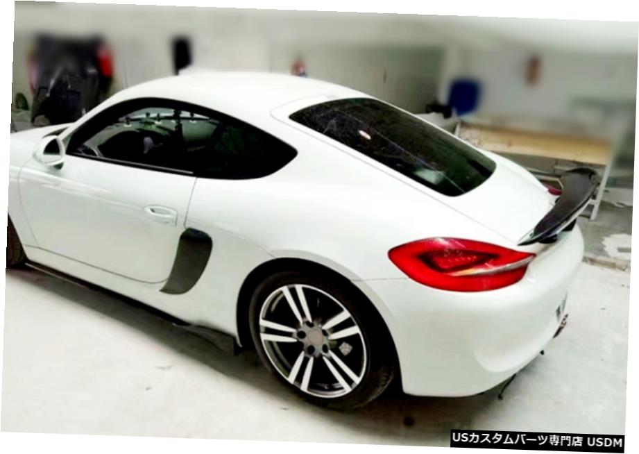 エアロパーツ リアトランクスポイラーブートウイングポルシェケイマン981クーペ10年から16年カーボンファイバー Rear Trunk Spoiler Boot Wing For Porsche Cayman 981 Coupe 10 16 Carbon Fiber Alternativesolutionsusa Net