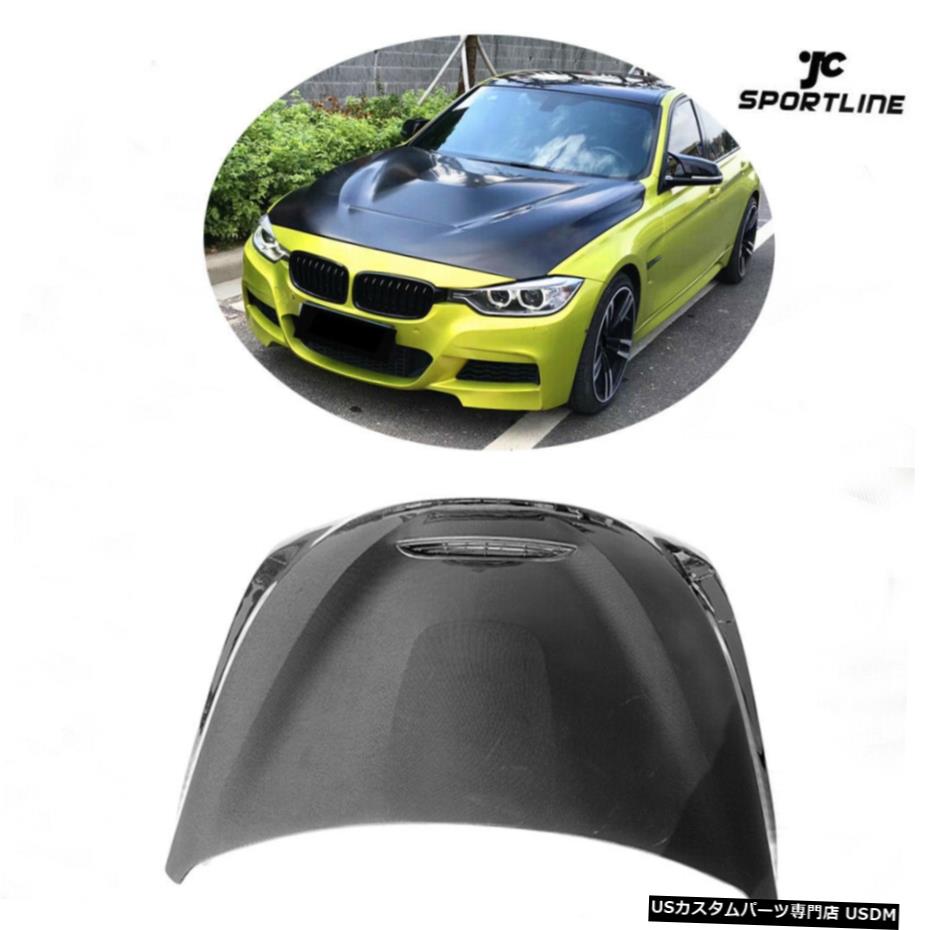 エアロパーツ BMW 3シリーズ4 F3??0のF32のF33のF36 14-19のためのすべてのカーボンファイバーフロントフードカバーのふた All Carbon Fiber Front Hood Cover Lid For BMW 3 4 Series F30 F32 F33 F36 14-19 【並行輸入品】