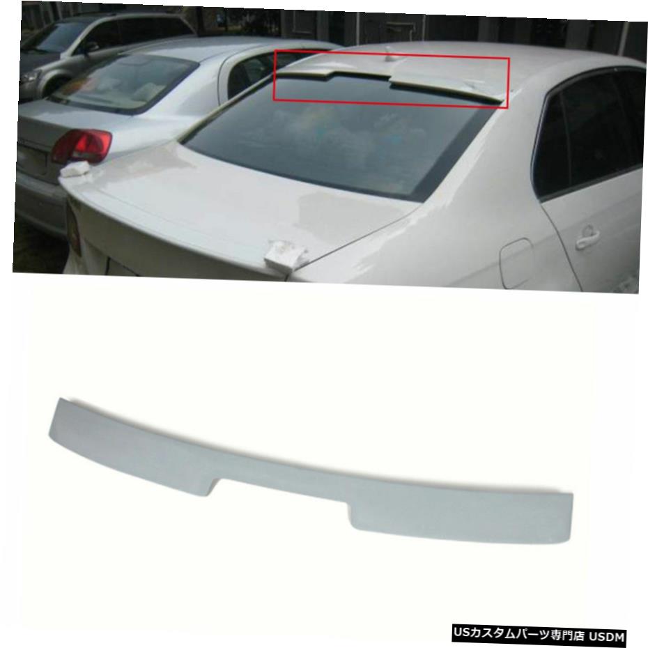 エアロパーツ VWフォルクスワーゲンジェッタMK5 05-10未塗装用リアルーフスポイラーウイング工場フィット Rear Roof Spoiler Wing Factory Fit for VW Volkswagen Jetta MK5 05-10 Unpainted 【並行輸入品】|カスタムパーツ WORLD倉庫
