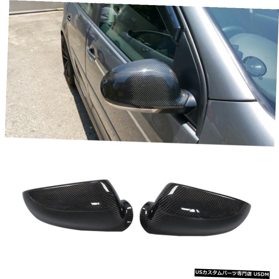 エアロパーツ VWゴルフ5 V MK5 GTI R32用カーボンファイバーオートサイドの交換ミラーカバーフィット Carbon Fiber Auto Side Replacement Mirror Cover Fit for VW Golf 5 V MK5 GTI R32 【並行輸入品】