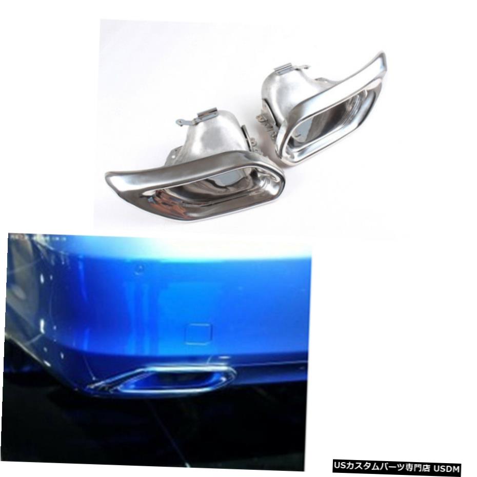 エアロパーツ レクサスLS460 LS600 2010年のステンレススチールリアエキゾーストチップマフラーテールエンド Stainless Rear Steel Exhaust Tip Muffler Tail End For Lexus LS460 LS600 2010 【並行輸入品】