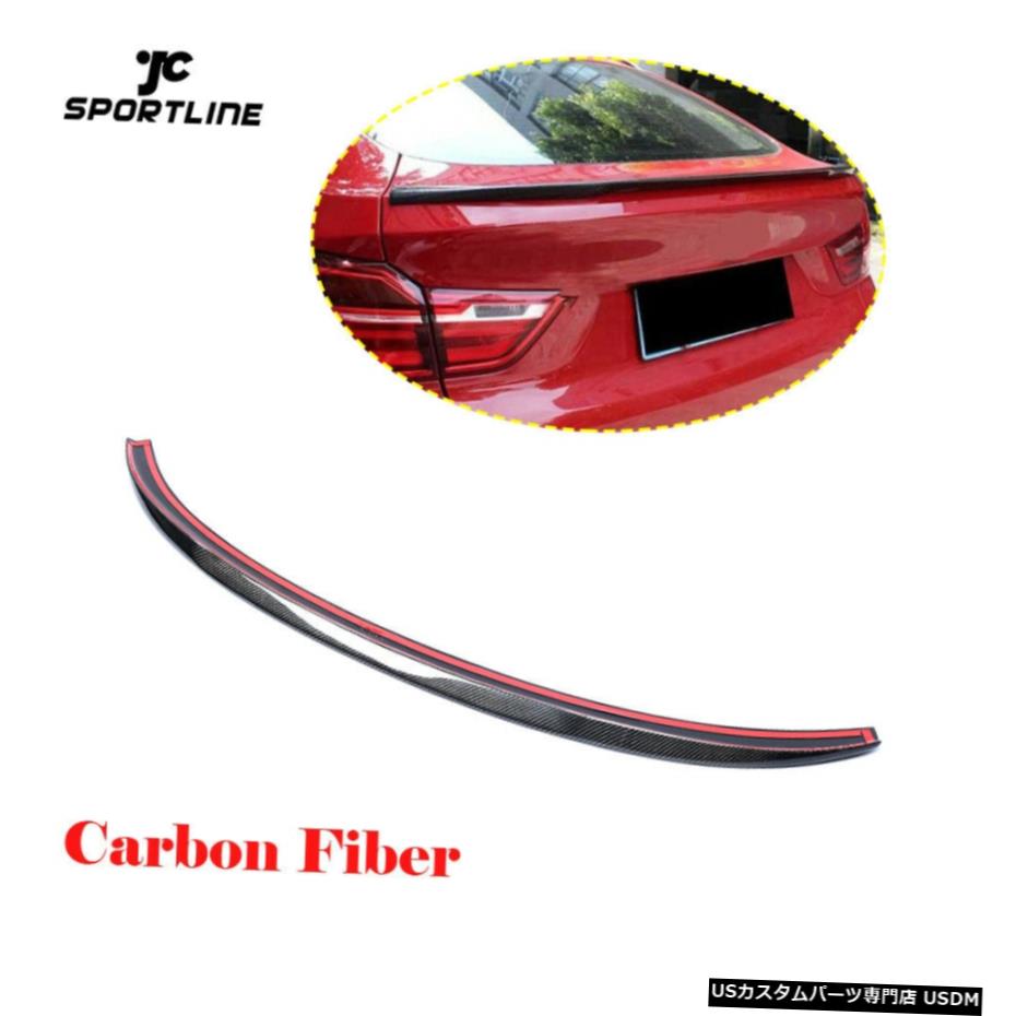 エアロパーツ BMW X4 F26用リアトランクスポイラーブートウィングフィット2014年から2018年カーボンファイバー修理 Rear Trunk Spoiler Boot Wing Fit for BMW X4 F26 2014-2018 Carbon Fiber Refit 【並行輸入品】