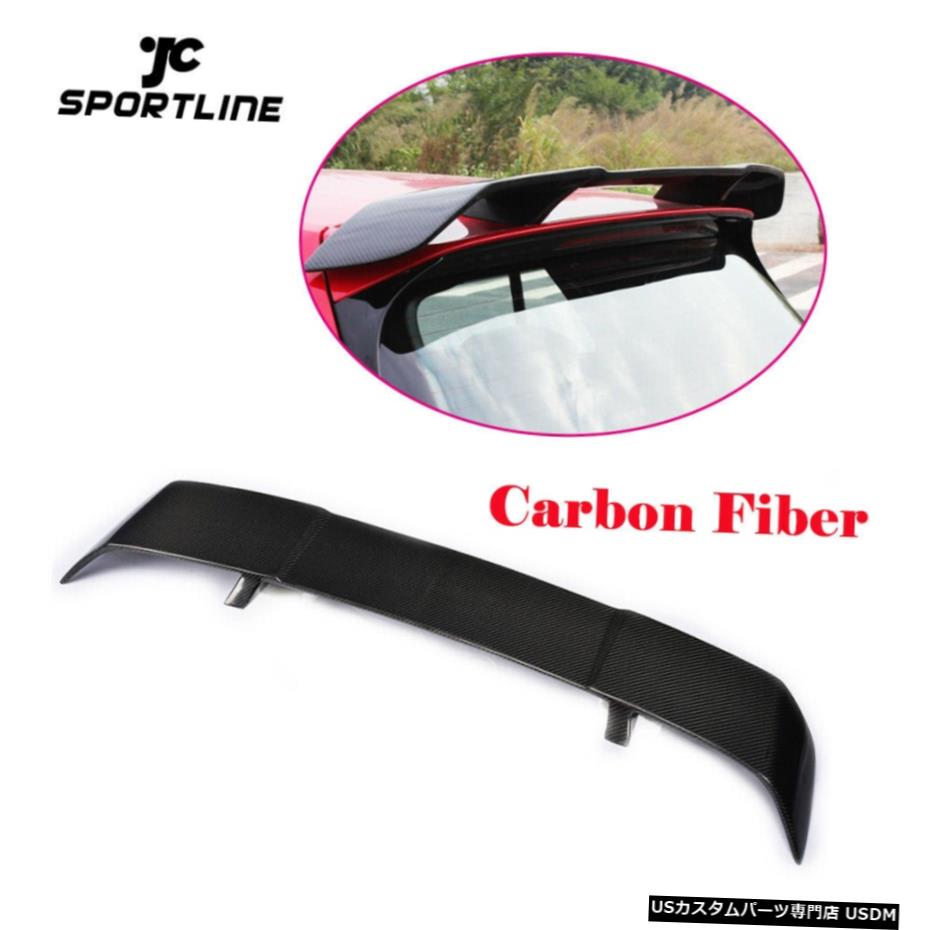 エアロパーツ カーボンファイバーリアルーフスポイラー工場についてはフォルクスワーゲンVWゴルフVII GTI MK7 14-17 Carbon Fiber Rear Roof Spoiler Factory For Volkswagen VW GOLF VII MK7 GTI 14-17 【並行輸入品】