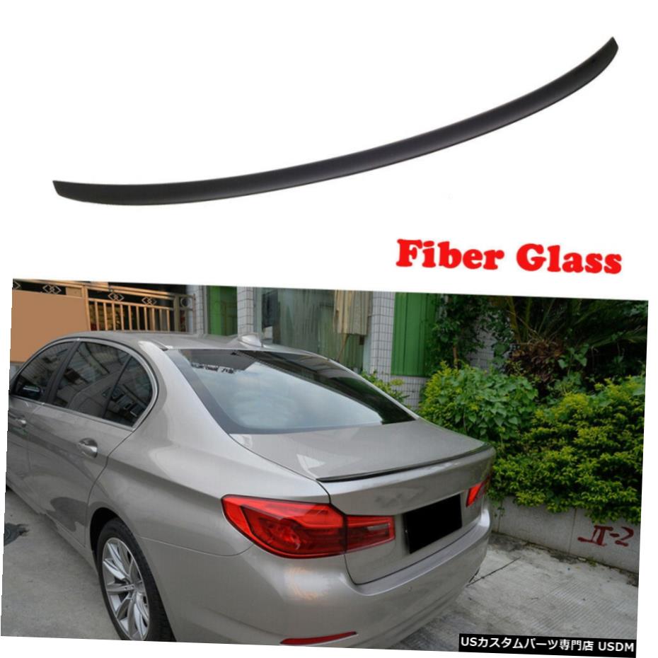 エアロパーツ 5シリーズG30 G38 530i 540i M5 F90 17-19リアトランクスポイラーブートウイングFRP用 For 5 Series G30 G38 530i 540i M5 F90 17-19 Rear Trunk Boot Spoiler Wing FRP 【並行輸入品】