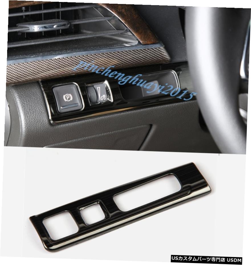 エアロパーツ ブラックチタンヘッドライトスイッチのボタンフレームカバートリムについてはキャデラックCT6 2019 Black titanium Headlight Switch Button Frame Cover Trim For Cadillac CT6 2019 【並行輸入品】