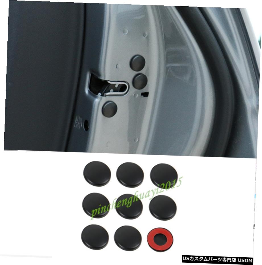 エアロパーツ ポルシェ・マカン2015-2018用12PCS車のドアのネジ保護カバートリム 12PCS Car Door Screw Protection Cover Trim For Porsche Macan 2015-2018 【並行輸入品】