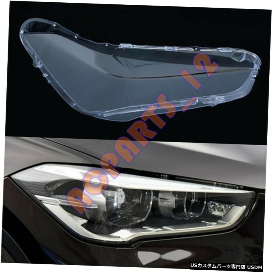 エアロパーツ 接着剤で1PCSのためにBMW X1 2016年から2019年右側ヘッドライトカバーの取り付け+ 1Pcs For BMW X1 2016-2019 Right Side Headlight Cover Replacement +With Glue 【並行輸入品】|カスタムパーツ WORLD倉庫