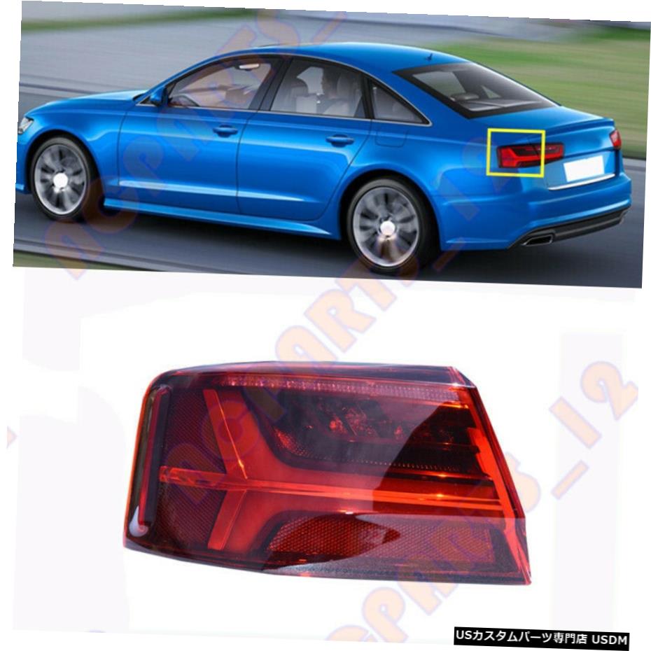 エアロパーツ アウディA6 C7 2016年から2018年左の外LEDテールライトブレーキライト組立用 For AUDI A6 C7 2016-2018 Left outside LED Tail Light Brake Light Assembly 【並行輸入品】 82,946円