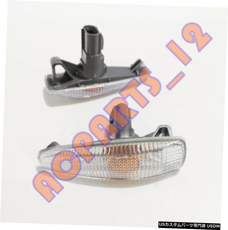 エアロパーツ 2008-2016三菱パジェロV93 V97左＆＃038;右葉ボードライト交換 For 2008-2016 Mitsubishi Pajero V93 V97 Left&Right leaf board Light Replacement 【並行輸入品】
