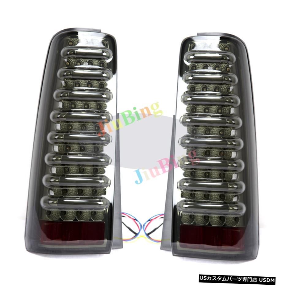 エアロパーツ スモークレンズLEDはスズキジムニーJB43 JB23用の信号ブレーキランプテールライトを回し Smoked Lens LED Turn Signal Brake Lamp Tail Lights For Suzuki JIMNY JB43 JB23 【並行輸入品】