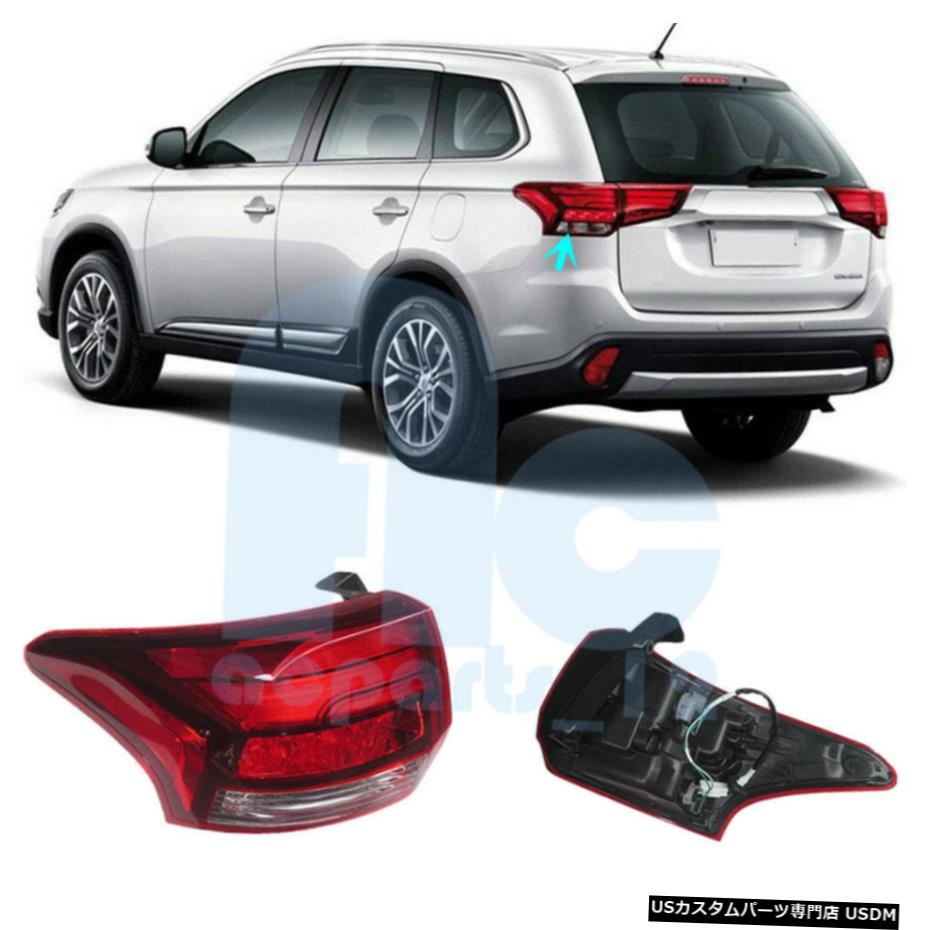 エアロパーツ LEDリヤ左外側のテールランプテールライトのために三菱アウトランダーPHEV 2018年から2019年 LED Rear Left Outer Tail Lamp Taillights For Mitsubishi Outlander PHEV 2018-2019 【並行輸入品】