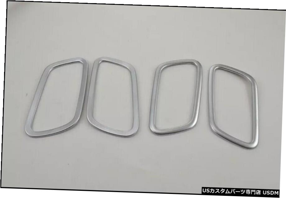 エアロパーツ ホンダCRV 2015-2016 ABSクロームカーインテリアハンドルのボウルは、トリム4本をカバー For Honda CRV 2015-2016 ABS Chrome Car Interior Handle Bowl Covers Trim 4pcs 【並行輸入品】