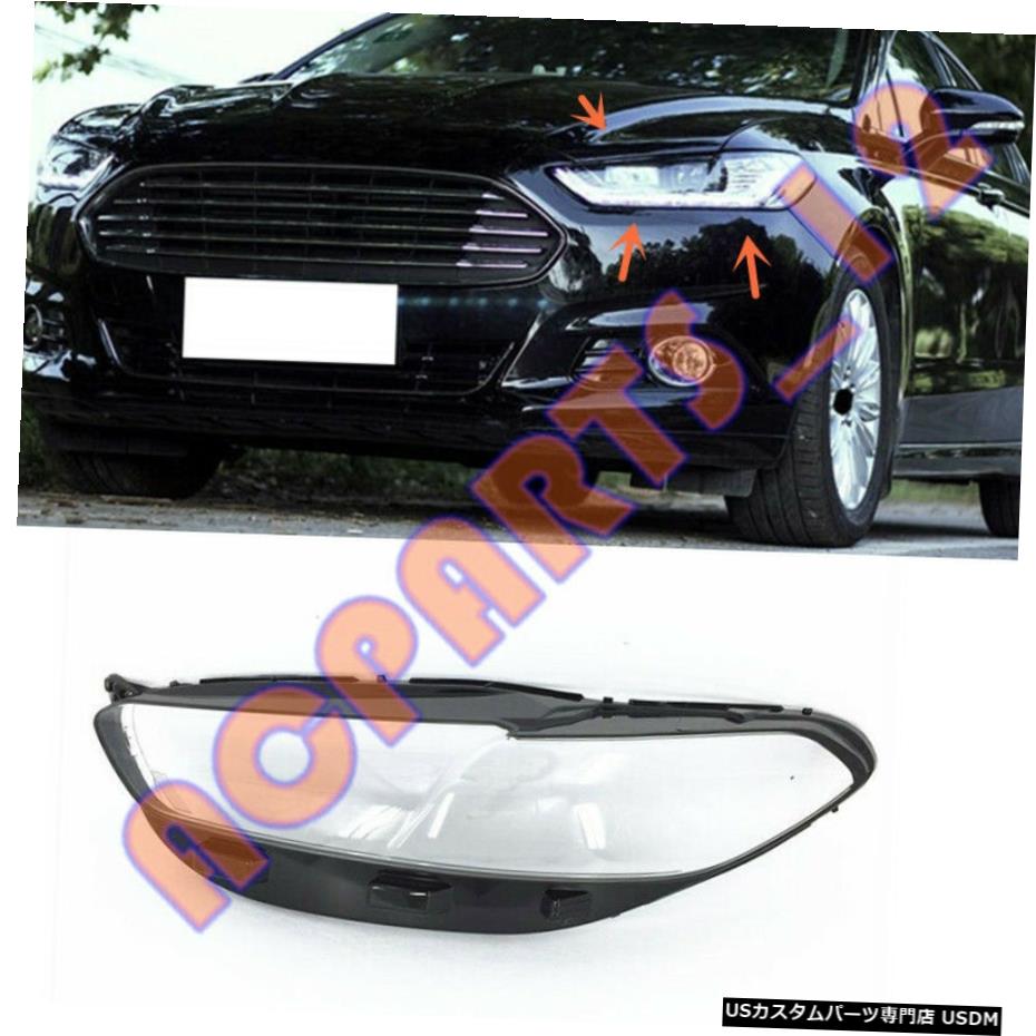 エアロパーツ 1PCSフォードモンデ??オ2013年から2016年左側のヘッドライトカバークリアPCでグルー 1Pcs For Ford Mondeo 2013-2016 Left Side Headlight Cover Clear PC With Glue 【並行輸入品】｜カスタムパーツ WORLD倉庫