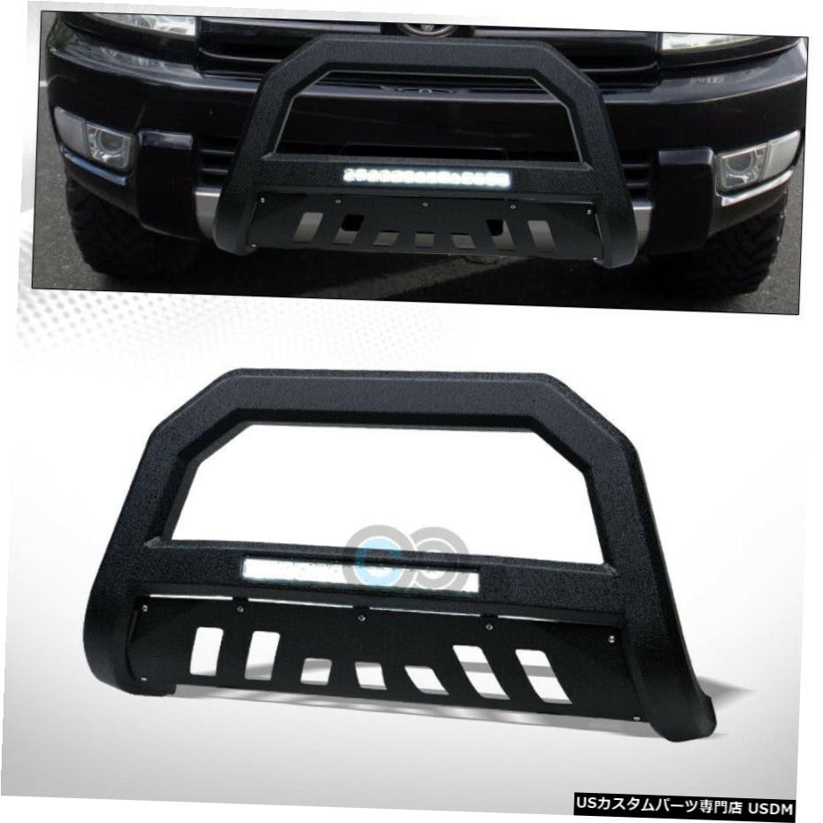 御食事処 03 09トヨタ ハイラックスサーフ Gx470肌目黒人avt軽銀ledライトブルバーに吻合 Fits 03 09 Toyota 4runner Gx470 Textured Black Avt Aluminum Led Light Bull Bar Thebiggreenfest Com