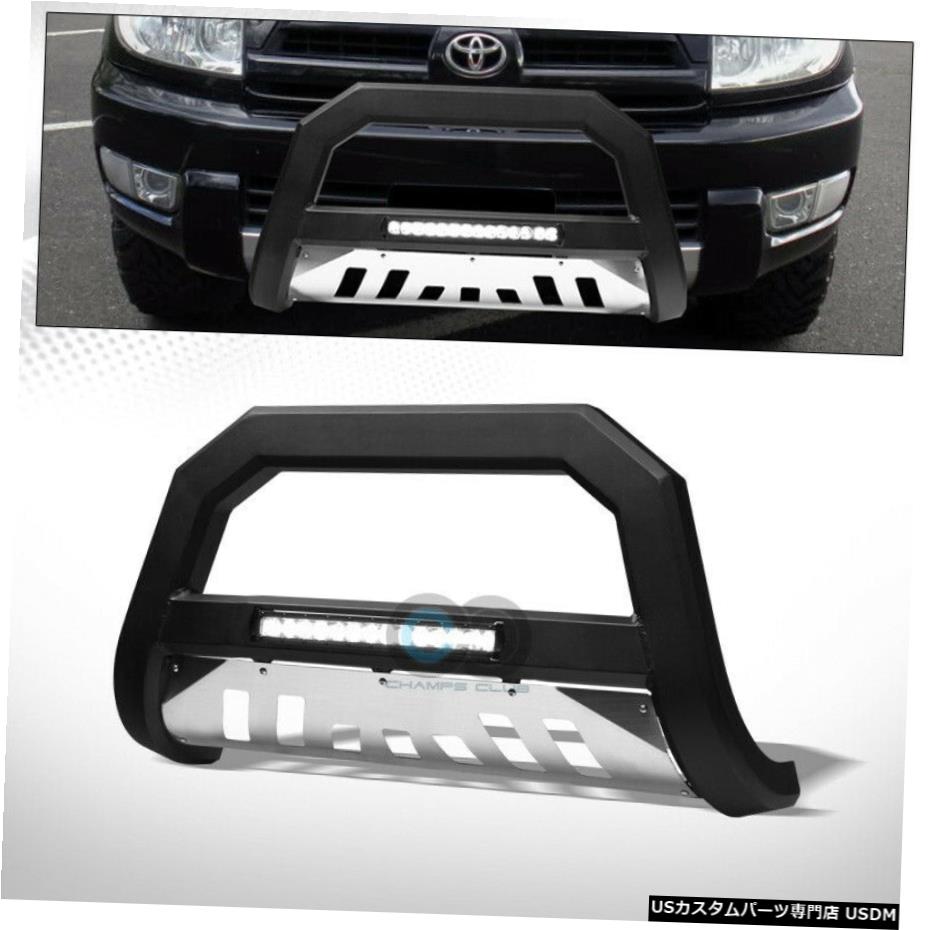 レストラント 03 09トヨタ ハイラックスサーフマットblk Ssスキッドavt Ledライトブルバーガードを取付け Fit 03 09 Toyota 4runner Matte Blk Ss Skid Avt Aluminum Led Light Bull Bar Guard Ibizabuilding Com