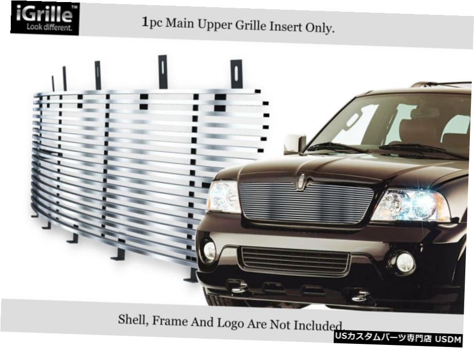 レストラント 03 04リンカーンナビゲーターステンレス鉄鋼ビレットメインアッパーグリルインサート目的 For 03 04 Lincoln Navigator Stainless Steel Billet Main Upper Grille Insert Ice Org Br レストラント 03 04リンカーンナビゲーターステンレス鉄鋼ビレットメインアッパーグリルインサート目的 For 03 04 Lincoln Navigator Stainless Steel Billet Main Upper Grille Insert Ice Org Br