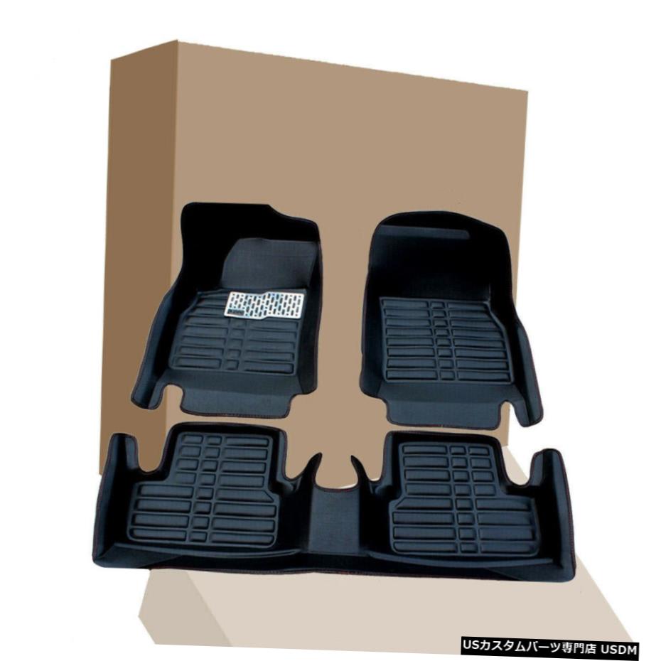 Floor Mat 2007-2011ホンダCRVCR-V用カーフロアマットライナーXPEレザー防水カーペット Car Floor Mat Liner XPE Leather Waterproof Carpets for 2007-2011 Honda CRV CR-V 【並行輸入品】
