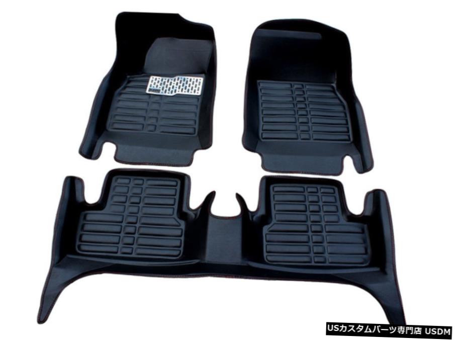 Floor Mat ホンダCRVCR-V 2017-2020カーフロアライナーマットフロント＆リア防水マット用 For Honda CRV CR-V 2017-2020 Car Floor Liner Mats Front & Rear Waterproof Mat 【並行輸入品】