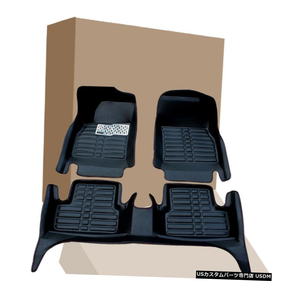 Floor Mat ホンダシビック2016-2020フロアマットフロアライナーレザー防水カーペット用 For Honda Civic 2016-2020 Floor Mat floor Liner Leather Waterproof Carpets 【並行輸入品】