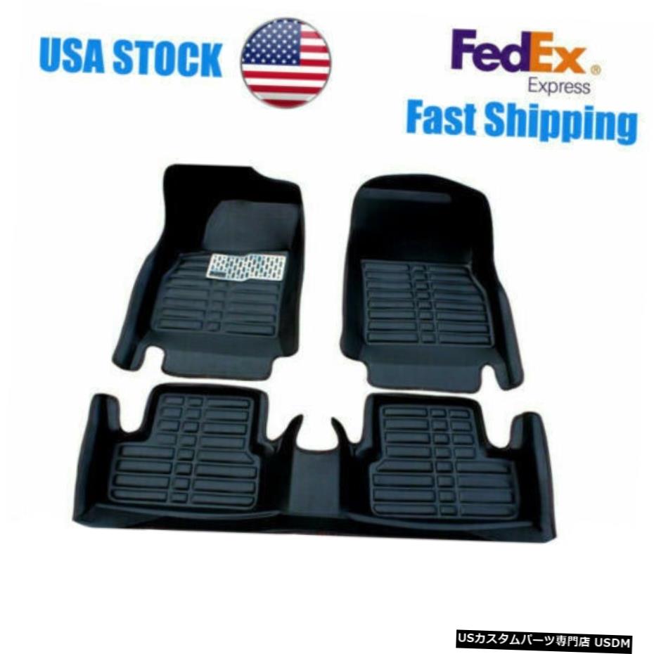 Floor Mat 日産ローグ2008-2012カーフロアマットフロント＆リアライナー防水オートマット For Nissan Rogue 2008-2012 Car Floor Mats Front& Rear Liner Waterproof Auto Mats 【並行輸入品】