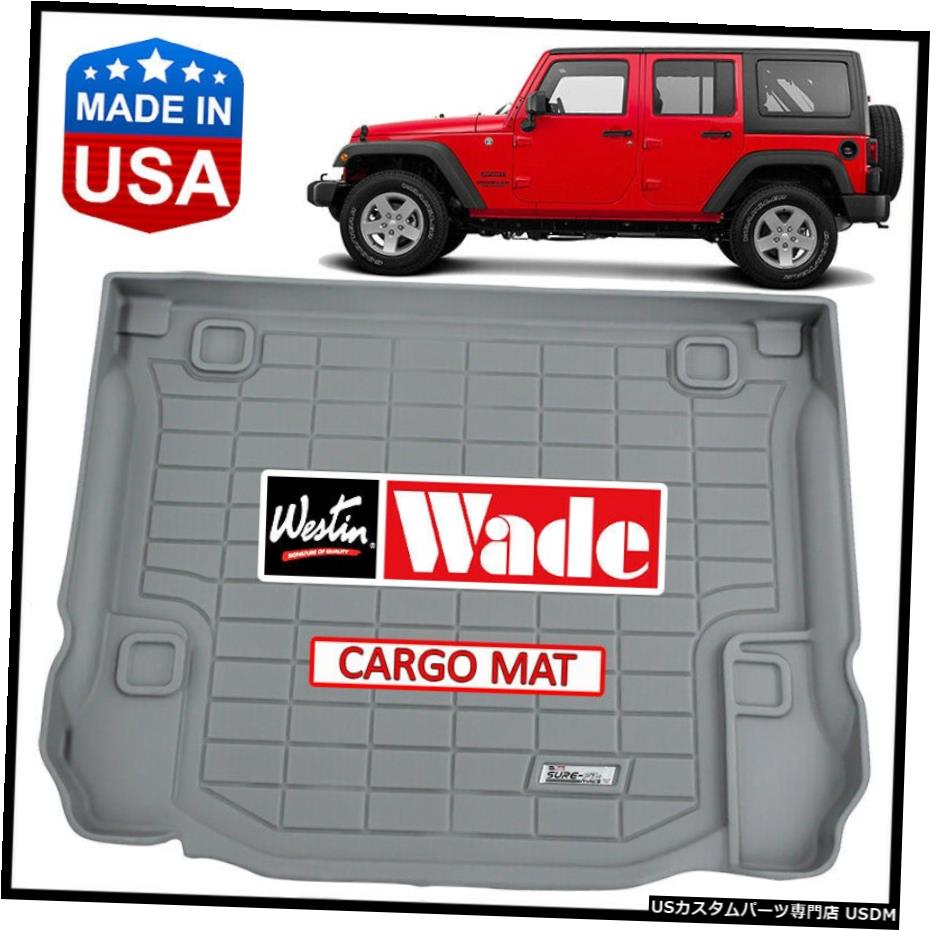 Floor Mat Westin Wade Sure-Fit Cargo Floor Mat Liner fits 2011-2018 Jeep Wrangler JK GRAY Westin Wade Sure-Fit Cargo Floor Mat Liner fits 2011-2018 Jeep Wrangler JK GRAY 【並行輸入品】