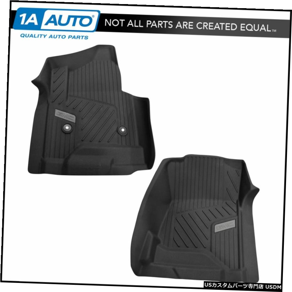 Floor Mat GMCシエラピックアップトラック用OEM全天候型フロアマットペアLH＆RHフロントセット新品 OEM All Weather Floor Mat Pair LH & RH Front Set for GMC Sierra Pickup Truck New 【並行輸入品】 49,764円